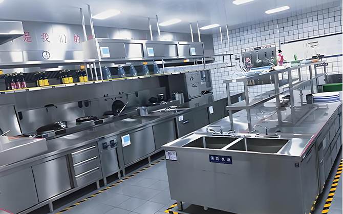 高校食堂廚房設備大揭秘